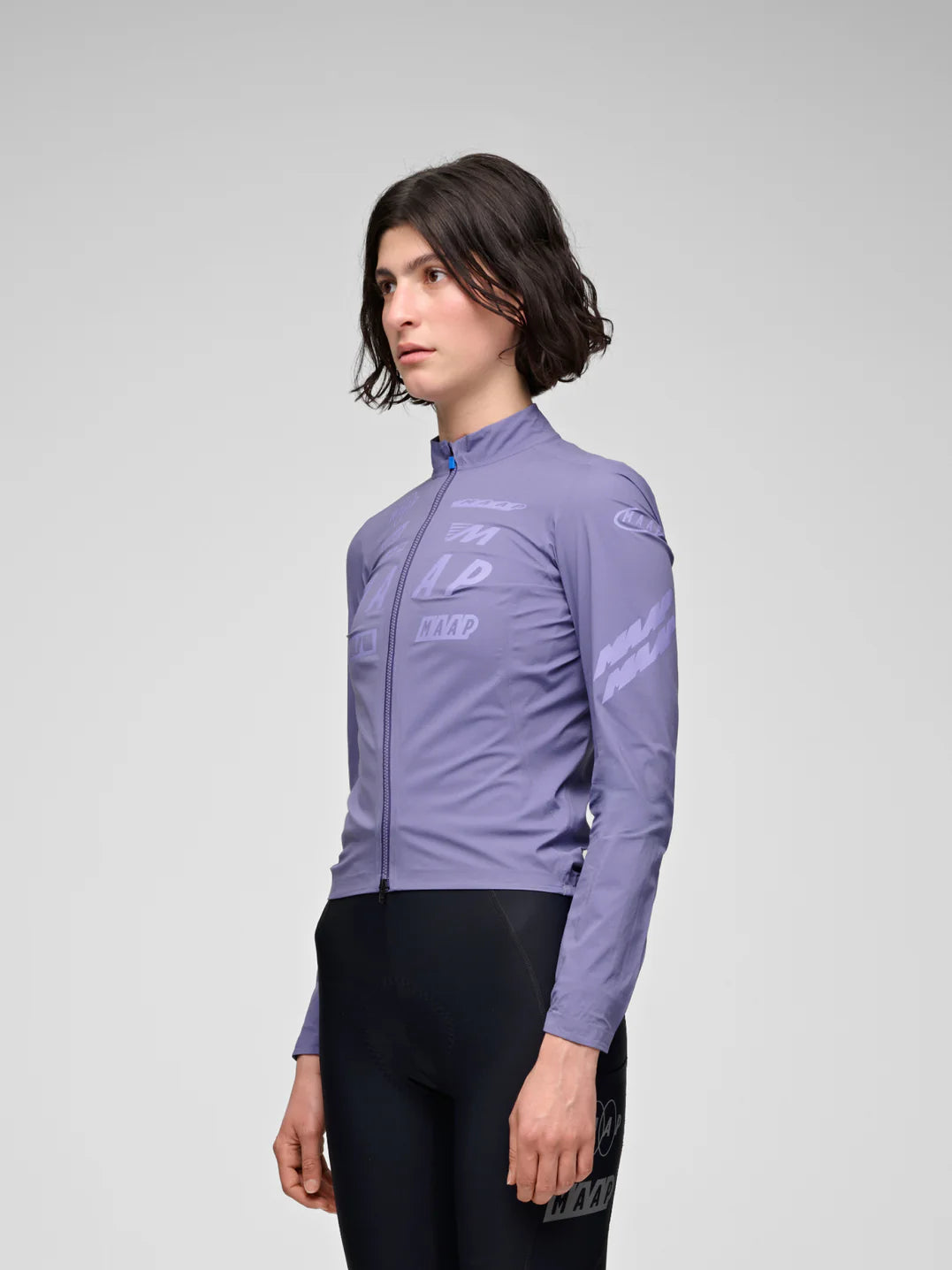 MAAP Women's Drome Atmos Jacket Heron｜防水透湿・超軽量パッカブル レディースレインジャケット