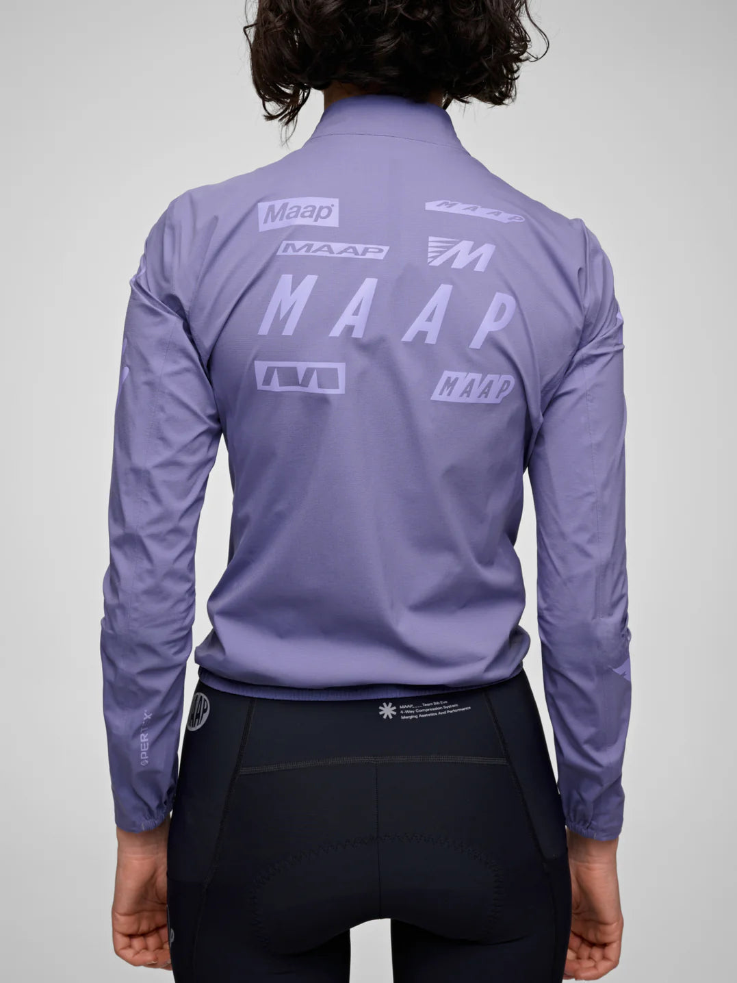 MAAP Women's Drome Atmos Jacket Heron｜防水透湿・超軽量パッカブル レディースレインジャケット