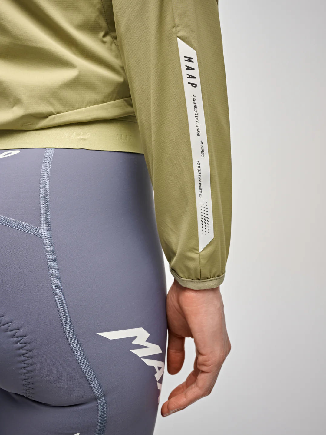 MAAP Women’s Flow Jacket Dark Ore｜レディース防風サイクルジャケット｜CYCLISM