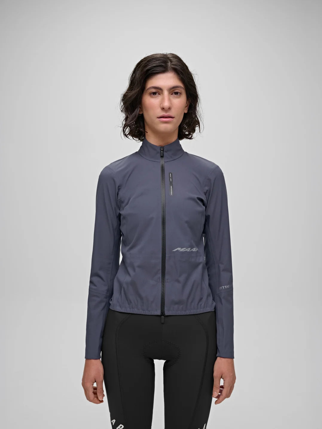 MAAP Apex Downpour Jacket Carbon Blue レディース 防風防水サイクリングジャケット｜CYCLISM