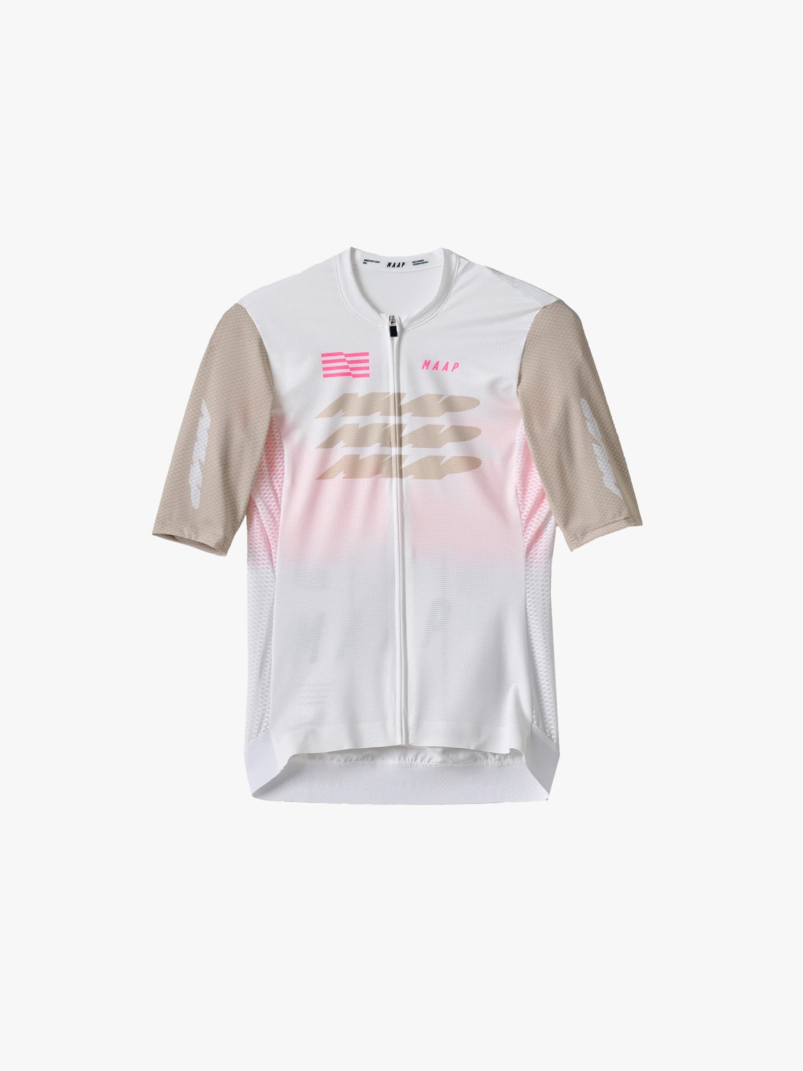 MAAP Eclipse Pro Air 2.0 レディースサイクリングジャージ ホワイト | 軽量・吸湿発散・高通気性 | CYCLISM