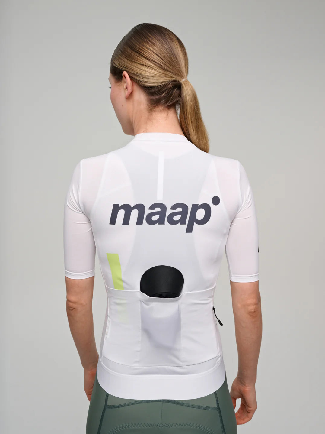 MAAP Women's Training Jersey White｜ウィメンズ半袖サイクルジャージ｜CYCLISM