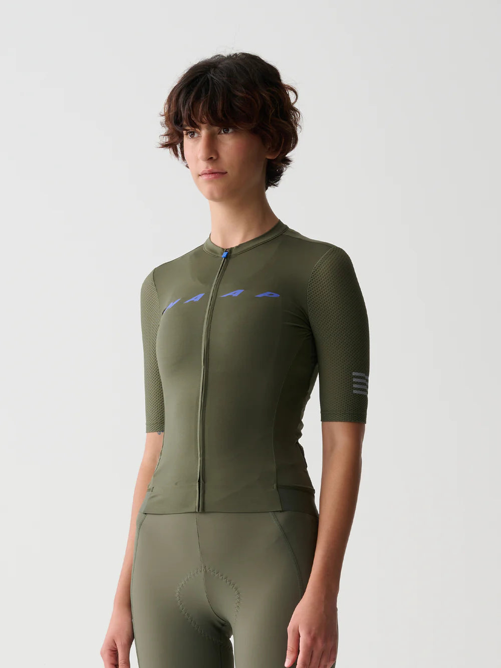 MAAP Evade Pro Base 2.0 Loam ウィメンズ サイクルジャージ | 高通気性とUV保護 | サマーライドに最適 | CYCLISM