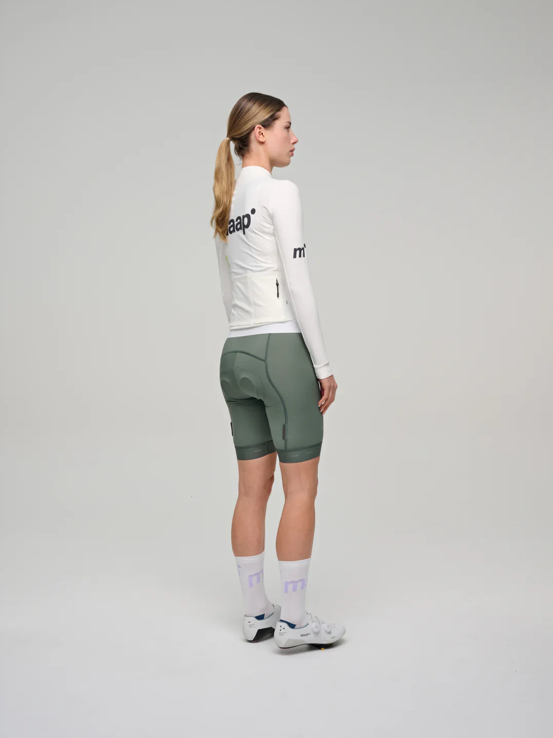 MAAP Women's Training Thermal LS Jersey White｜長袖サーマルジャージ｜CYCLISM
