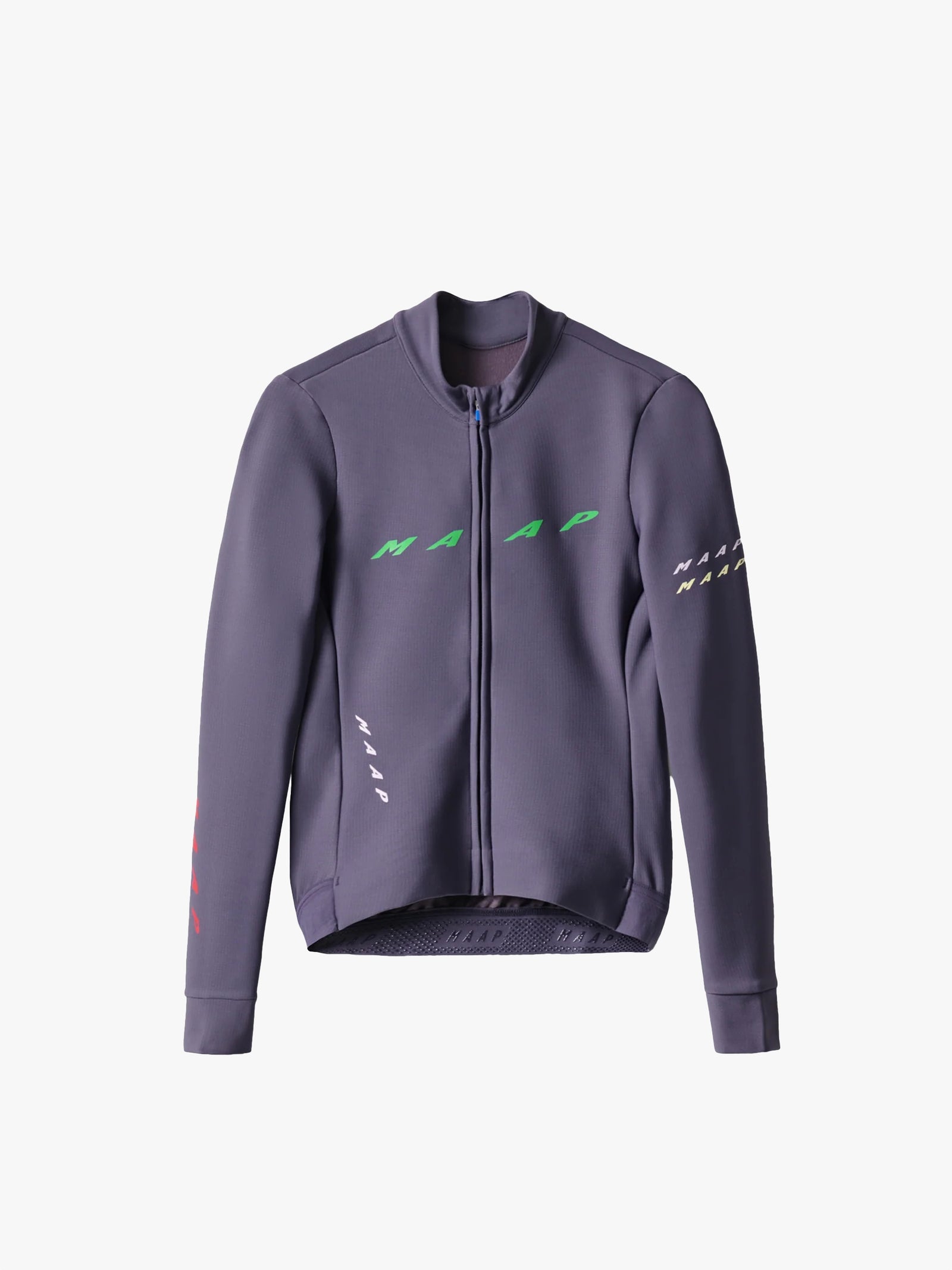 MAAP Level ウィメンズロングスリーブ サーマル ジャージ ブループリント | 保温性と耐水性 | サイクリングウェア