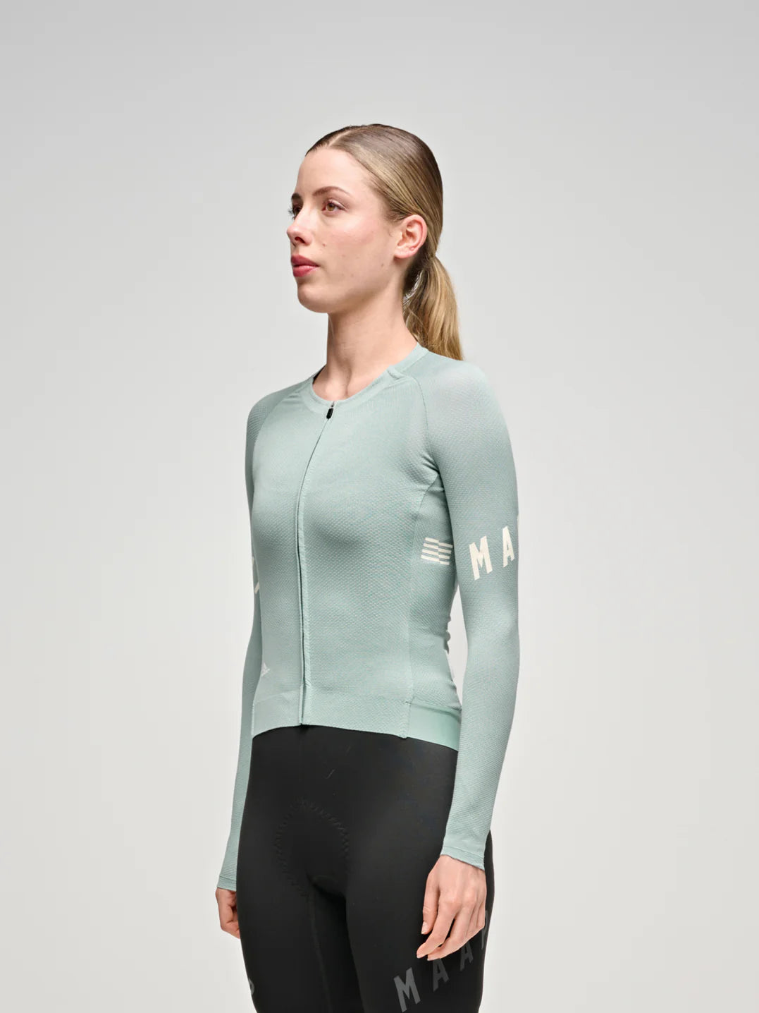 MAAP Women’s Aeon LS Jersey Slate｜レディース長袖サイクルジャージ｜高通気・速乾｜CYCLISM