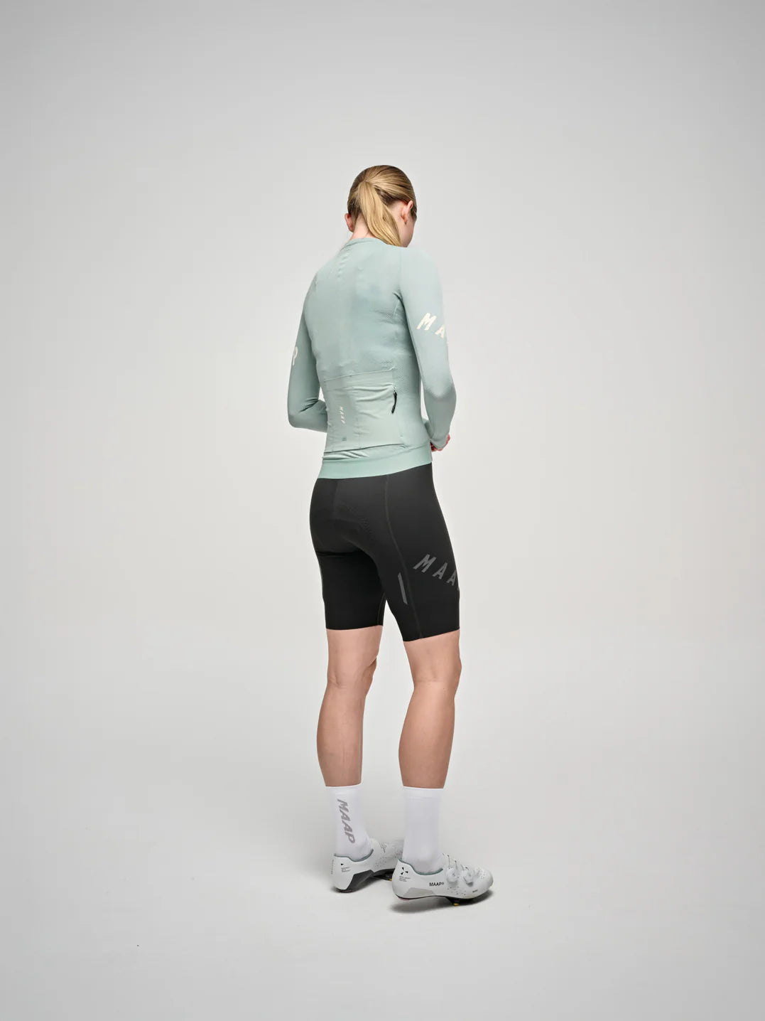 MAAP Women’s Aeon LS Jersey Slate｜レディース長袖サイクルジャージ｜高通気・速乾｜CYCLISM