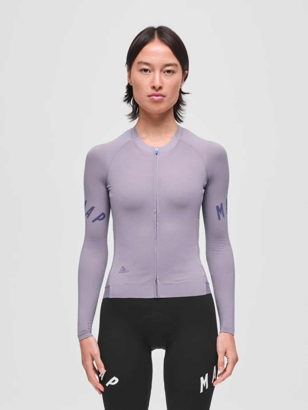 MAAP Apex Aeon LS Jersey Lavender Grey レディース 長袖サイクリングジャージ｜CYCLISM
