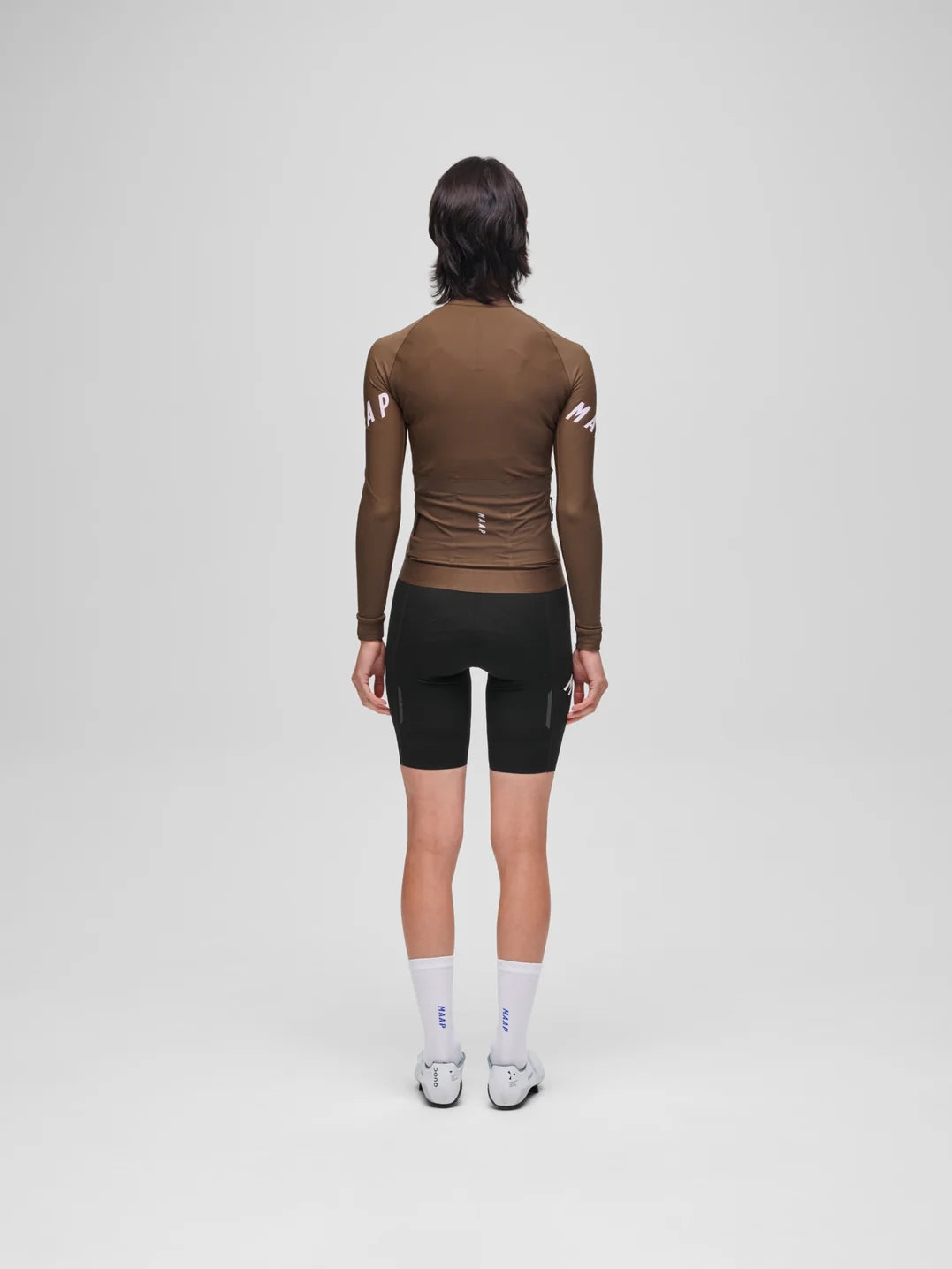 MAAP Apex Aeon Thermal LS Jersey Espresso レディース 長袖サイクリングジャージ｜CYCLISM