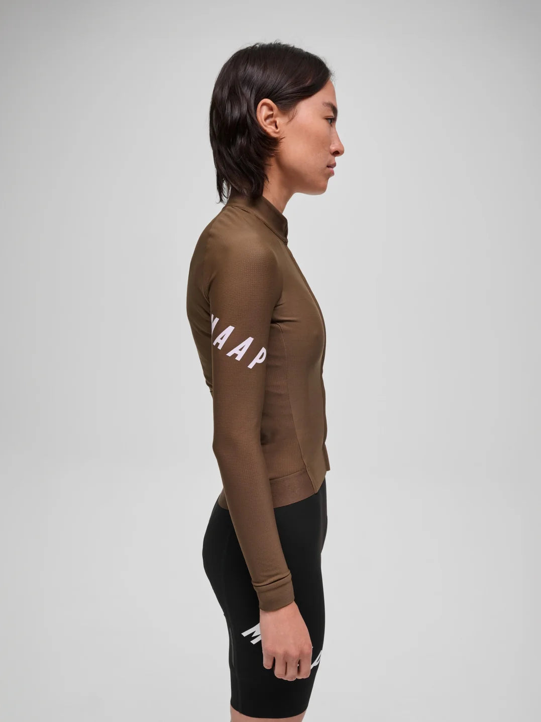 MAAP Apex Aeon Thermal LS Jersey Espresso レディース 長袖サイクリングジャージ｜CYCLISM