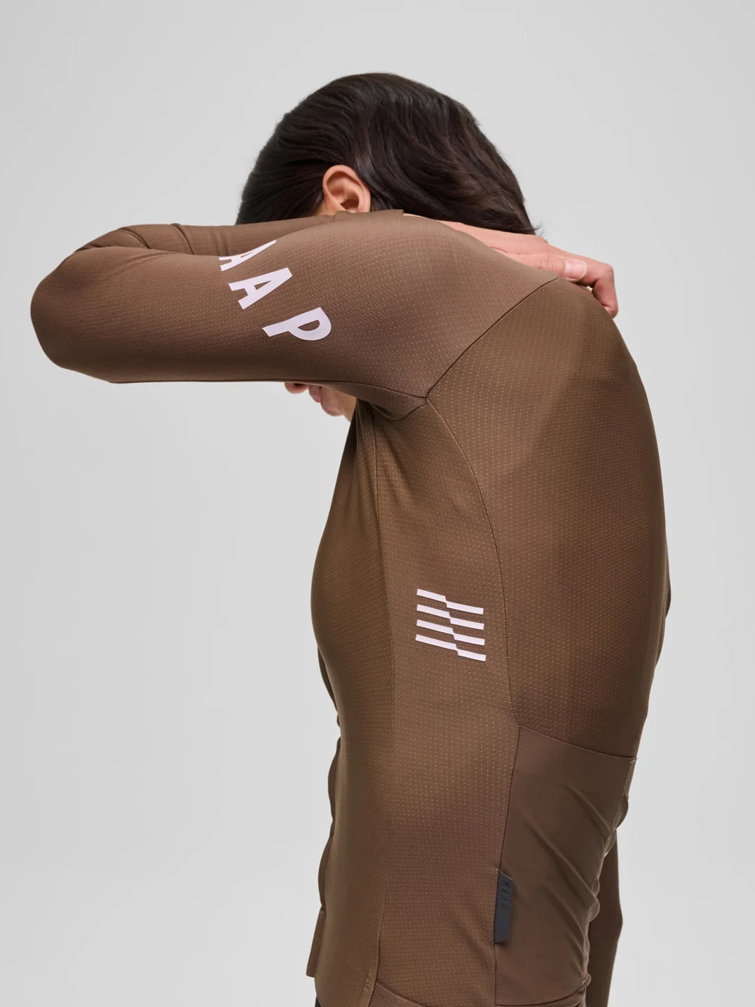 MAAP Apex Aeon Thermal LS Jersey Espresso レディース 長袖サイクリングジャージ｜CYCLISM
