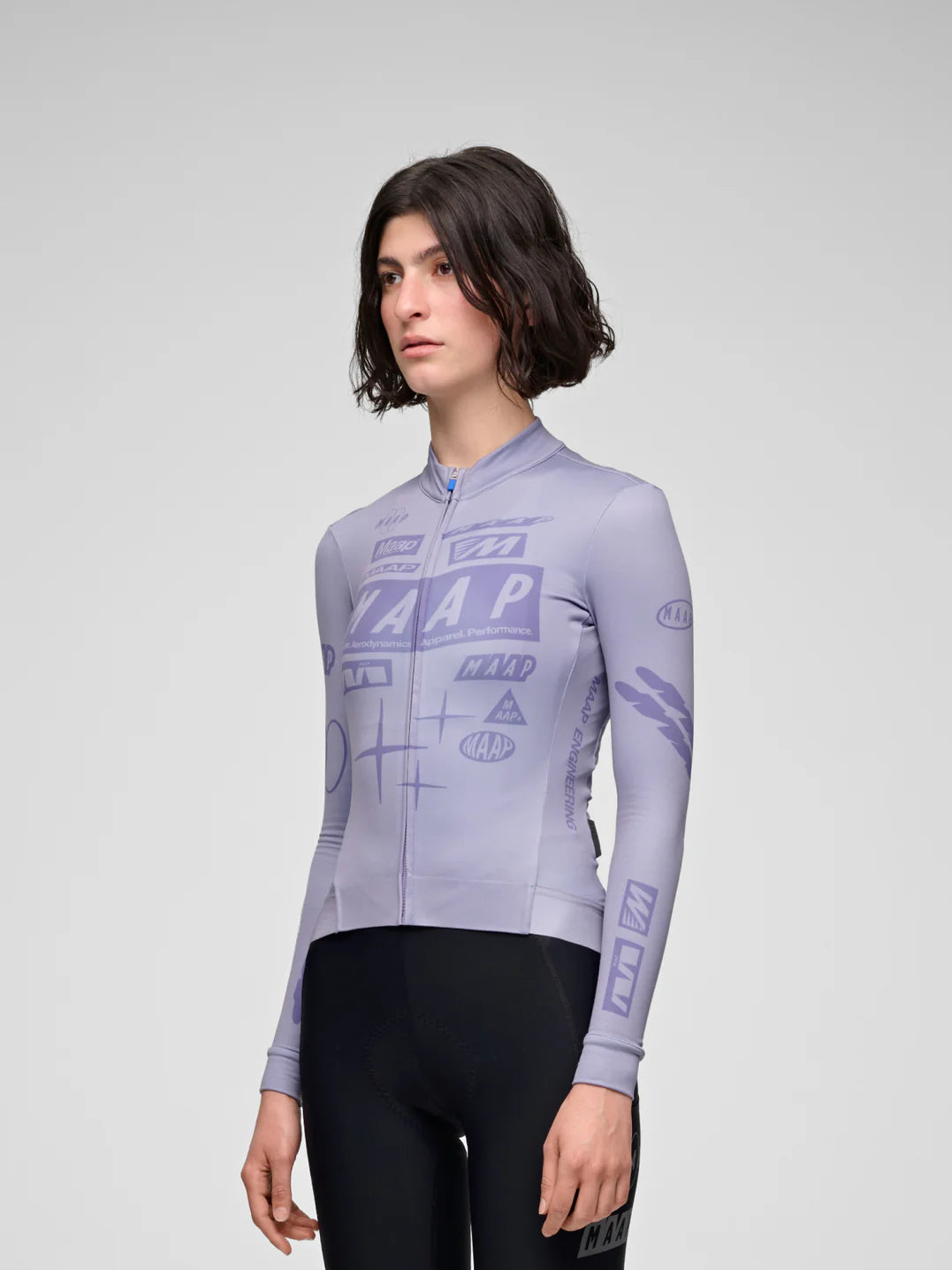 MAAP Women’s Drome Thermal LS Jersey Silver Bullet｜ウィメンズ長袖サーマルジャージ