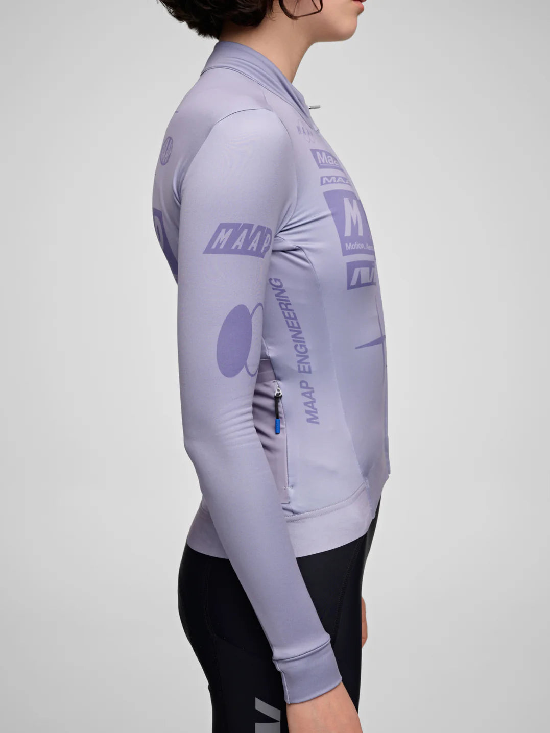 MAAP Women’s Drome Thermal LS Jersey Silver Bullet｜ウィメンズ長袖サーマルジャージ