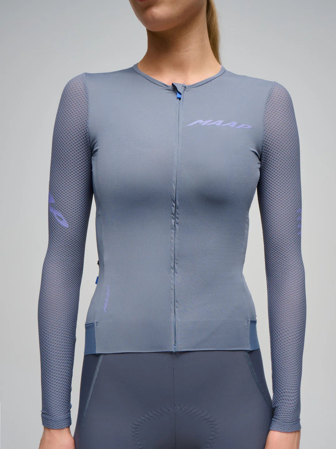 MAAP Women’s Emerge LS Jersey Galaxy Blue｜レースフィット｜レディース長袖サイクルジャージ｜CYCLISM