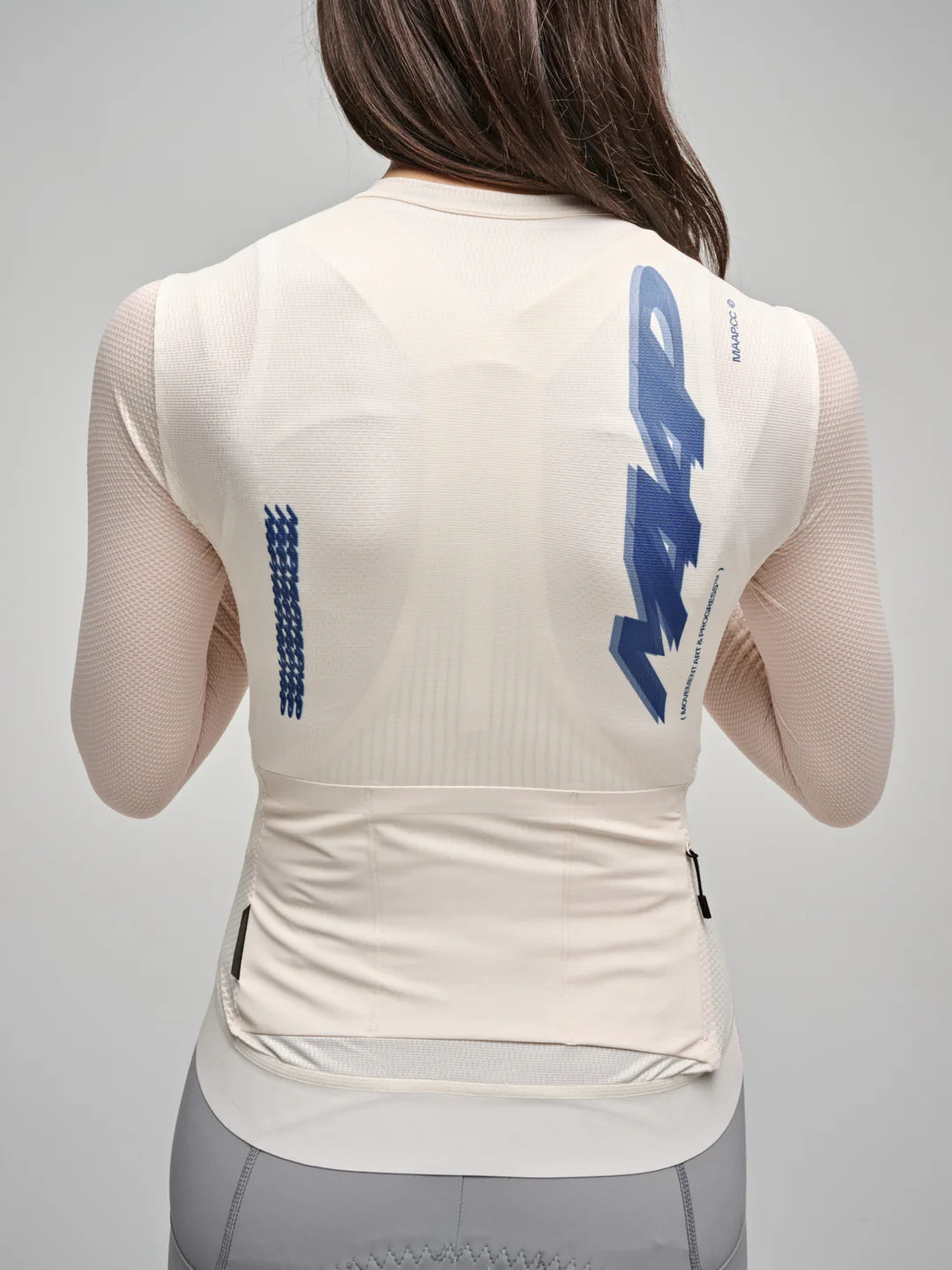 MAAP Women’s Blaze Pro Air LS Jersey 3.0 Vanilla｜レディース 夏用長袖サイクルジャージ