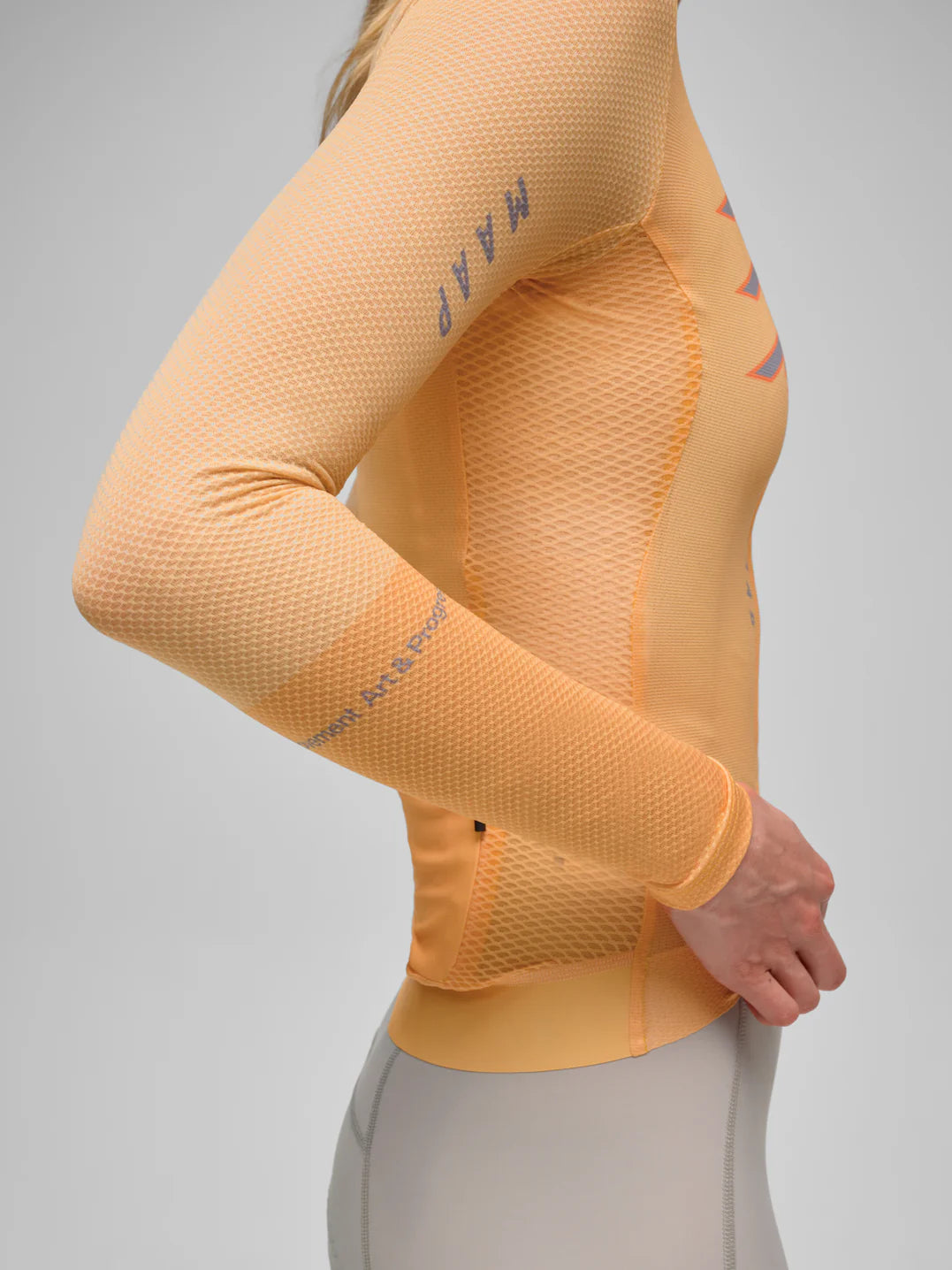 MAAP Women's Pulse Pro Air LS Jersey 3.0 Shadow Melon ウィメンズ ロングスリーブ ジャージ 