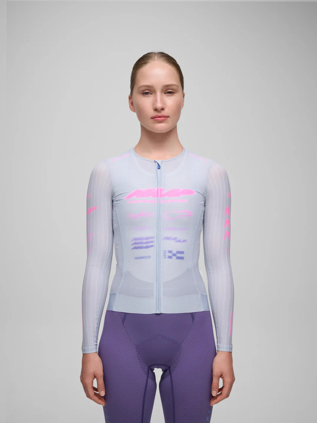 MAAP Women’s Beta Pro Aero LS Jersey Xenon Purple レディース長袖サイクルジャージ | CYCLISM