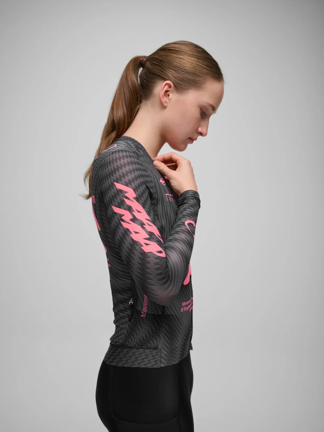 MAAP Women's Spectrum Pro Air LS Jersey 3.0 Carbon Rose 長袖ジャージ CYCLISM