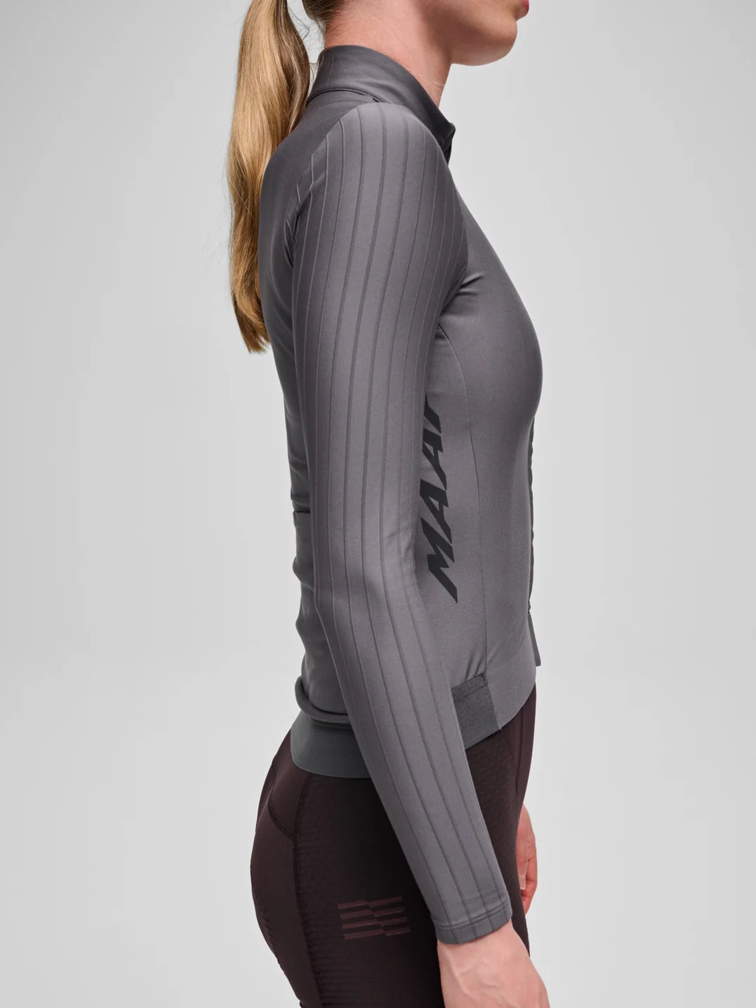 MAAP Pro Aero Thermal LS Jersey Meteorite レディース 長袖サイクリングジャージ｜CYCLISM