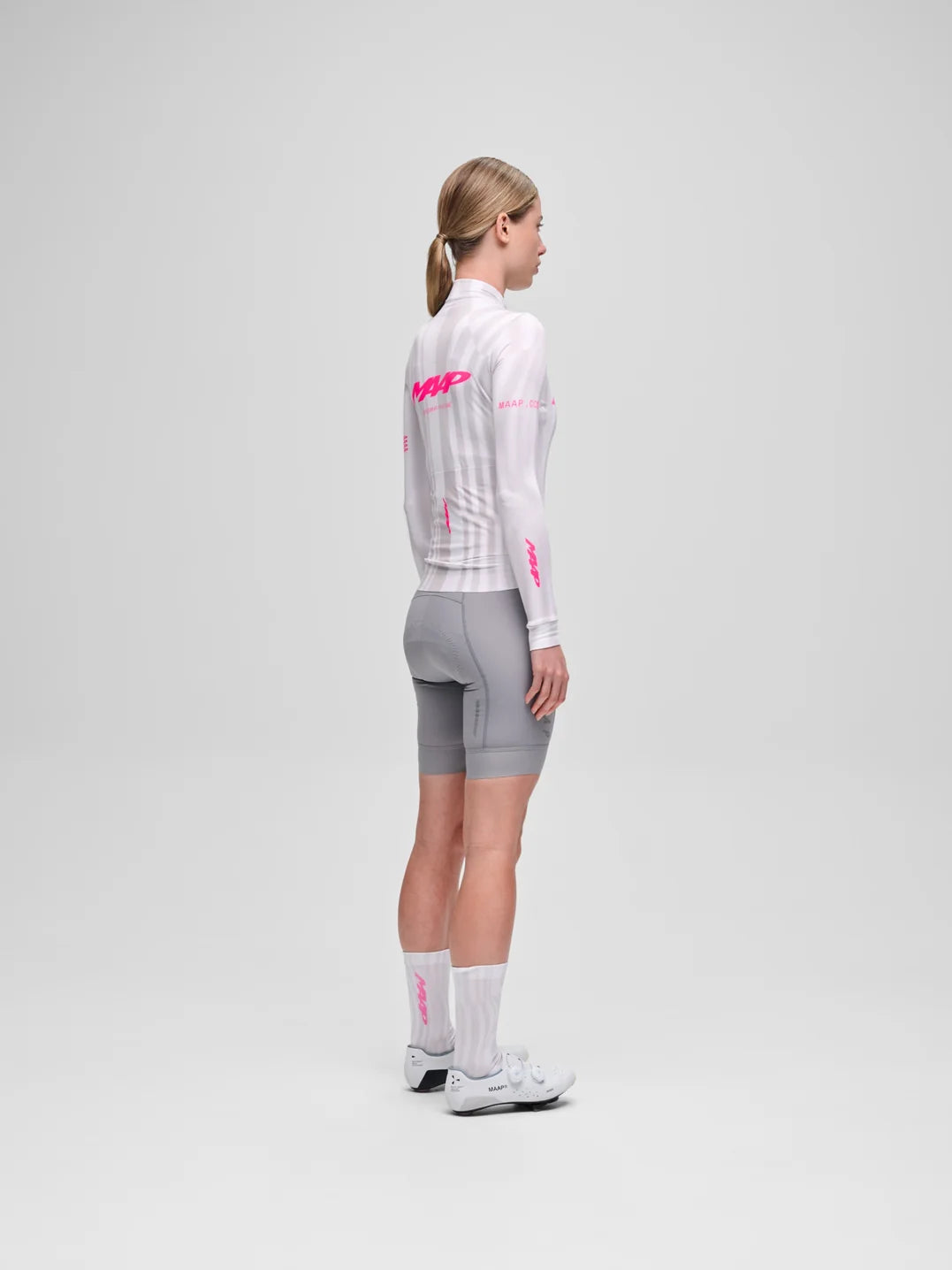 MAAP Team Thermal LS Jersey Halo Static Greyレディース 長袖サイクリングジャージ｜CYCLISM