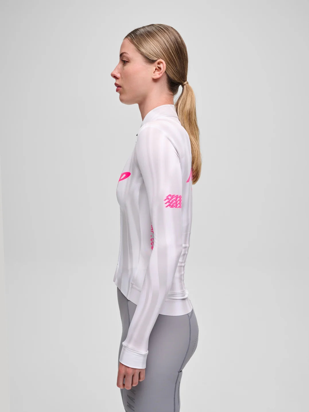 MAAP Team Thermal LS Jersey Halo Static Greyレディース 長袖サイクリングジャージ｜CYCLISM