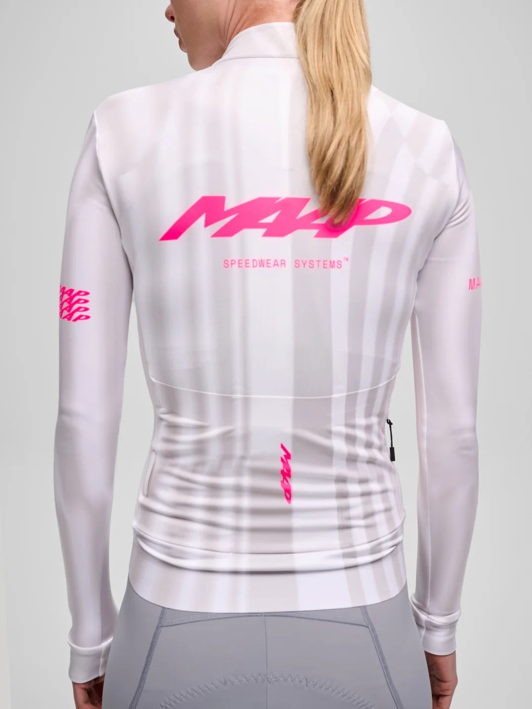 MAAP Team Thermal LS Jersey Halo Static Greyレディース 長袖サイクリングジャージ｜CYCLISM