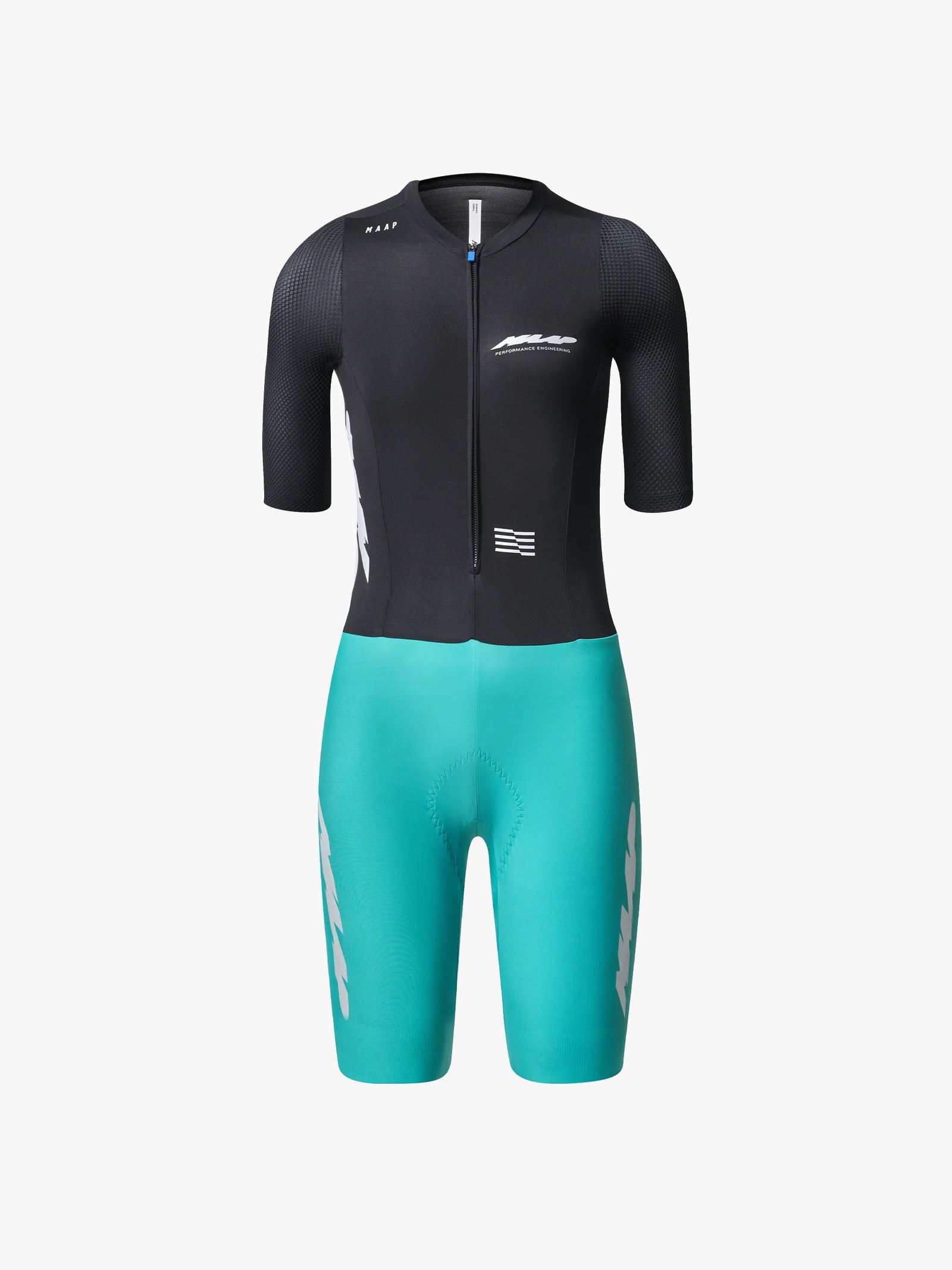 MAAP Eclipse Pro ウィメンズ サイクリング レーススーツ ブラック ディープラグーン | 向けエアロスーツ | CYCLISM
