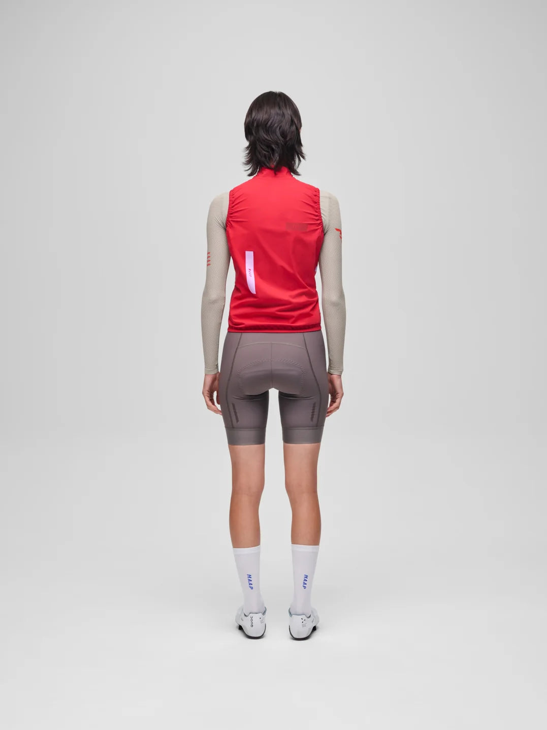 MAAP Pro Atmos Vest Carmine レディース 防風防水サイクリングベスト｜CYCLISM