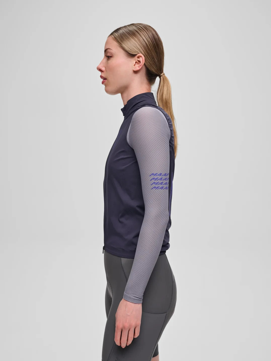 MAAP Pro Atmos Vest Deep Navyレディース 防風防水サイクリングベスト｜CYCLISM