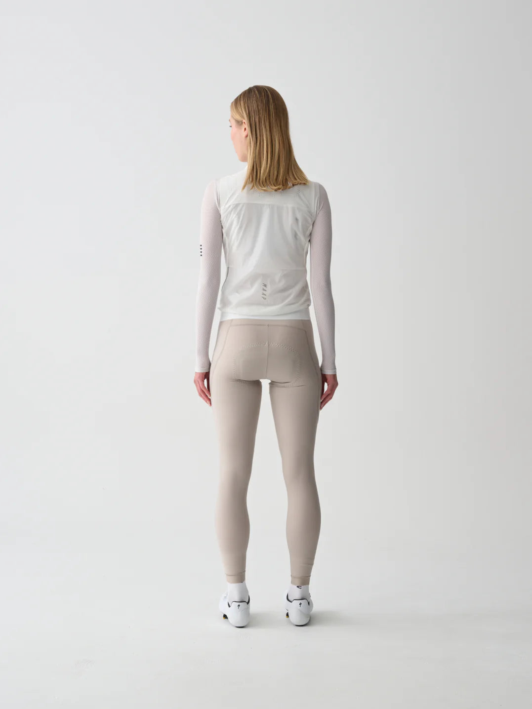 MAAP Women’s Flow Vest Optic White | 軽量・保温・レディースサイクルベスト| CYCLISM