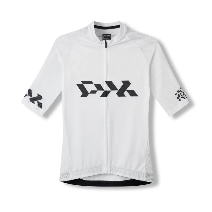 Pedal Mafia Core ホワイト ジャージ | 超通気性・リサイクル素材・高耐久性 | CYCLISM