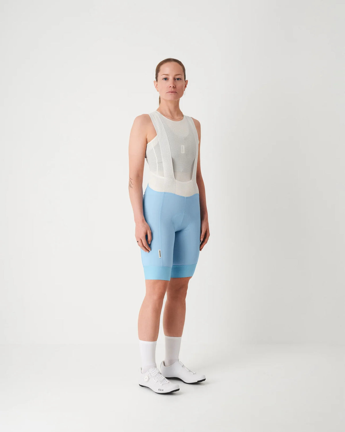 #ROAD Bib Light PLUS+ Women / Himmelblau