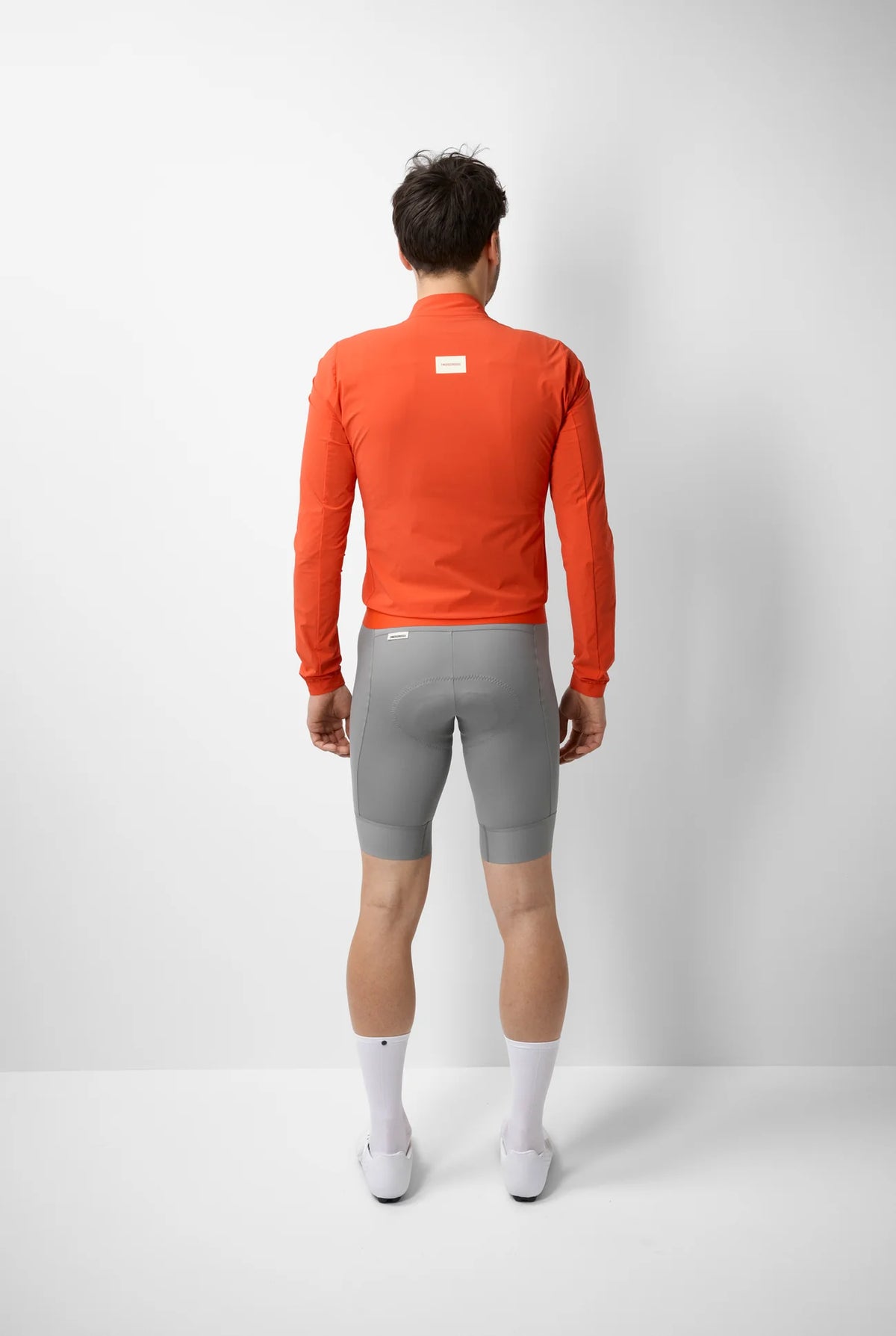 FINGERSCROSSED #ROAD Wind Jacket Men Poppy Red | メンズ サイクル ウィンドジャケット