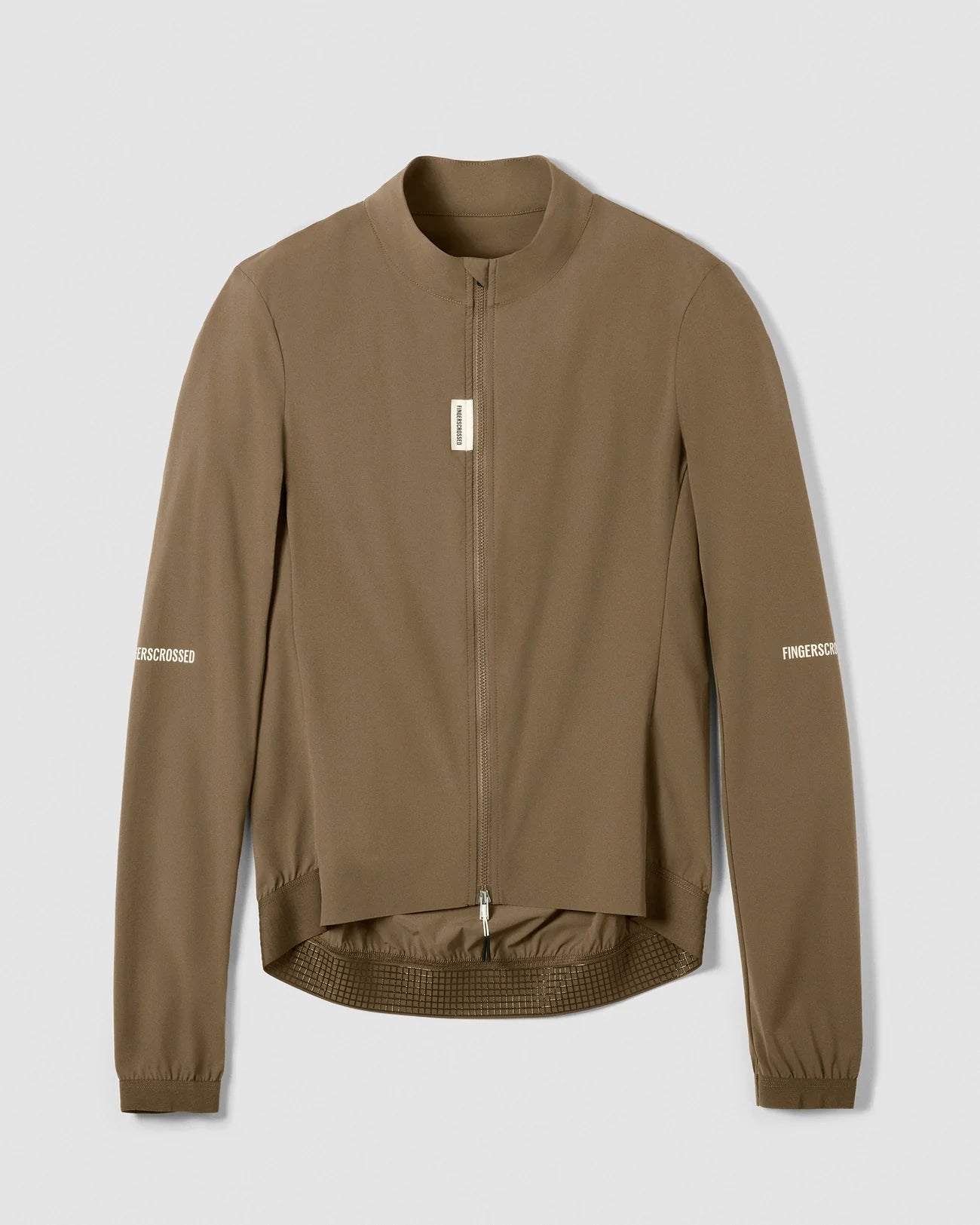 FINGERSCROSSED #ROAD Wind Jacket Men Walnut | メンズ サイクル ウィンドジャケット