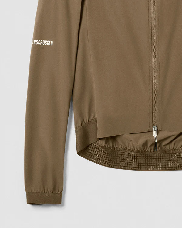 FINGERSCROSSED #ROAD Wind Jacket Men Walnut | メンズ サイクル ウィンドジャケット