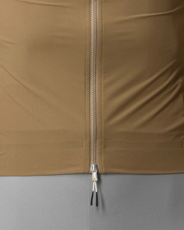 FINGERSCROSSED #ROAD Wind Jacket Men Walnut | メンズ サイクル ウィンドジャケット