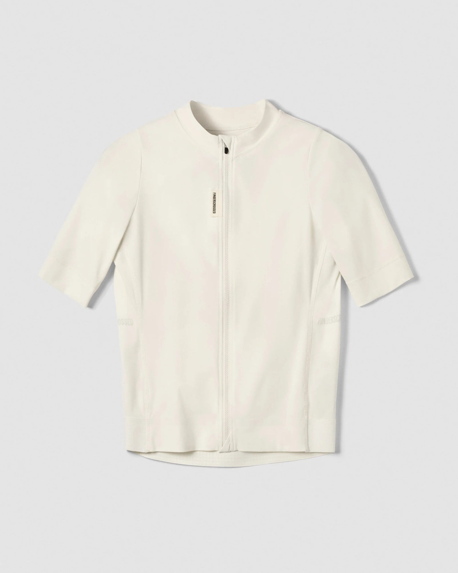 FINGERSCROSSED ROAD ウィメンズ サイクルジャージ クリーム｜速乾4Wayストレッチ｜CYCLISM