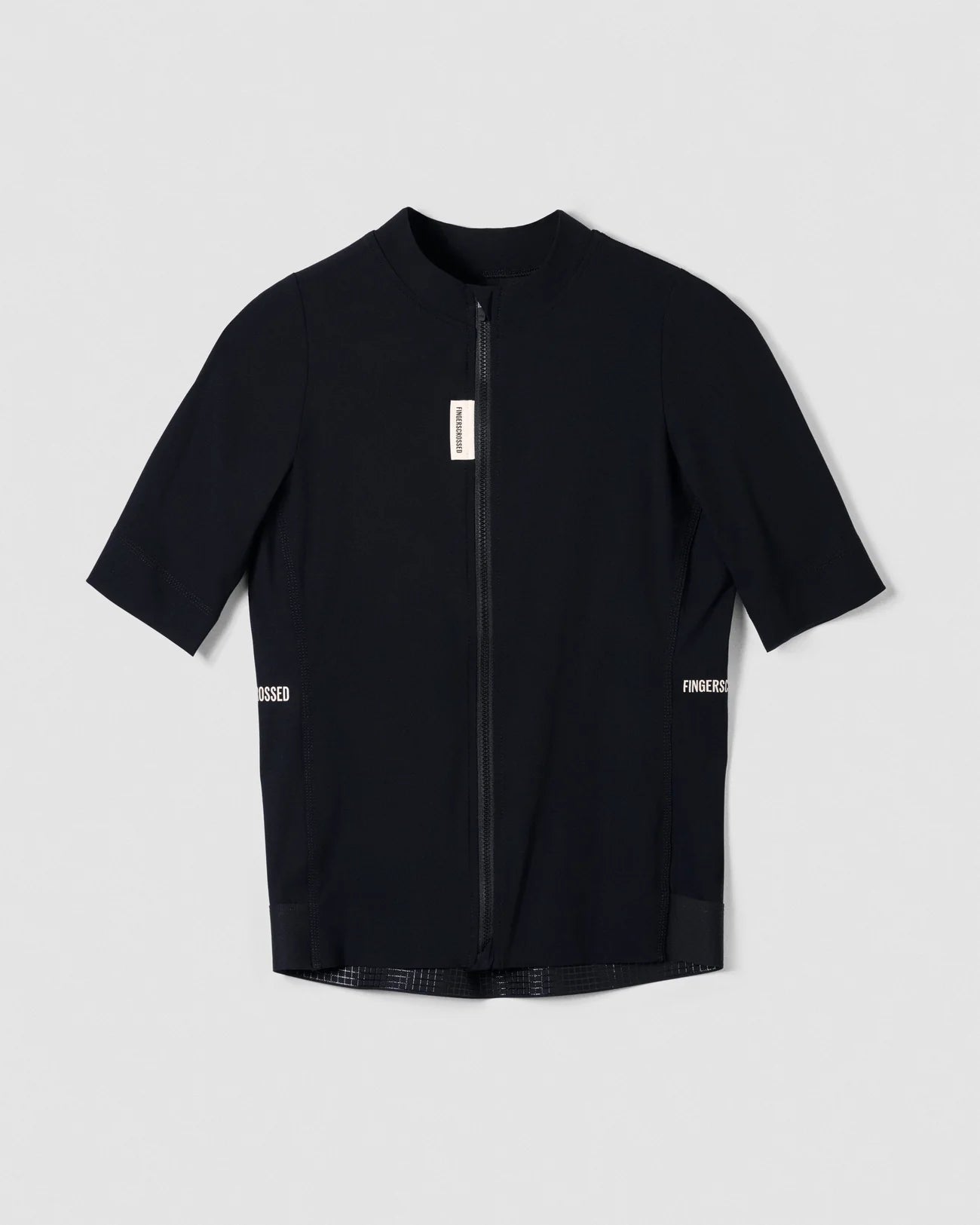 FINGERSCROSSED ROAD ウィメンズ サイクルジャージ ブラック｜速乾4Wayストレッチ｜CYCLISM