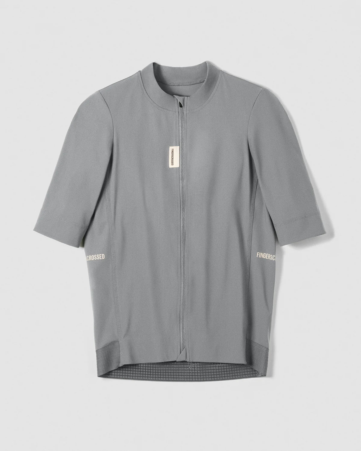FINGERSCROSSED #ROAD Jersey Men Morning Fog（グレー）| メンズ 半袖ロードジャージ 