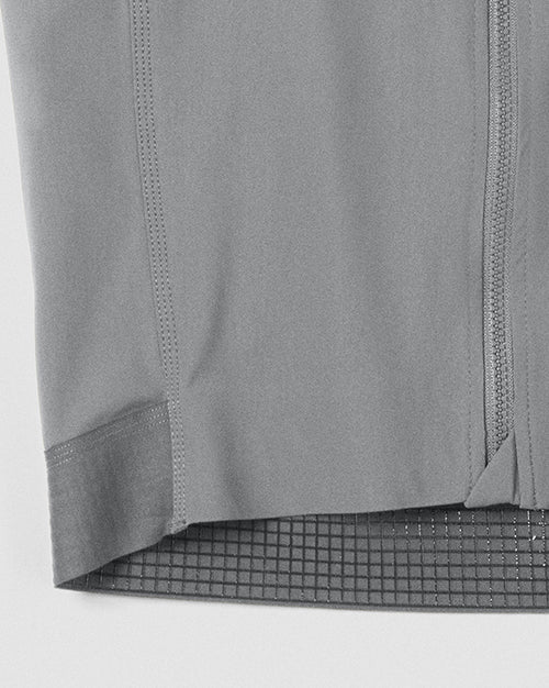 FINGERSCROSSED #ROAD Jersey Men Morning Fog（グレー）| メンズ 半袖ロードジャージ 