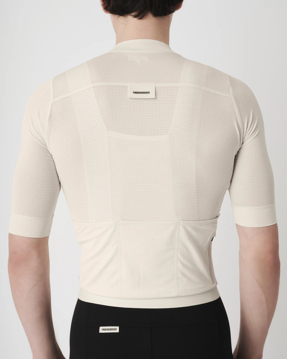 FINGERSCROSSED ROAD Jersey Super Light Men Cream メンズ サイクルジャージ | CYCLISM