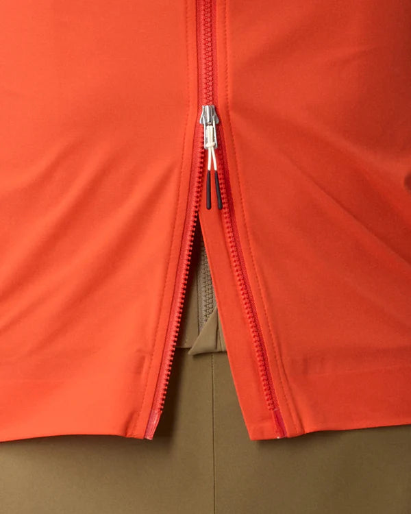 FINGERSCROSSED #ROAD Wind Vest Men Poppy Red（レッド）|  メンズ サイクル ウィンドベスト