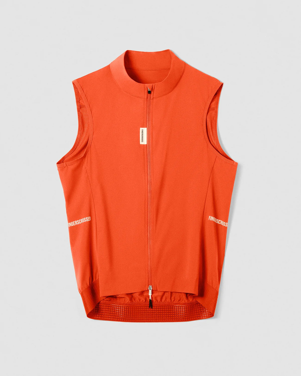 FINGERSCROSSED #ROAD Wind Vest Women Poppy Red（レッド）| ウィメンズ サイクル ベスト