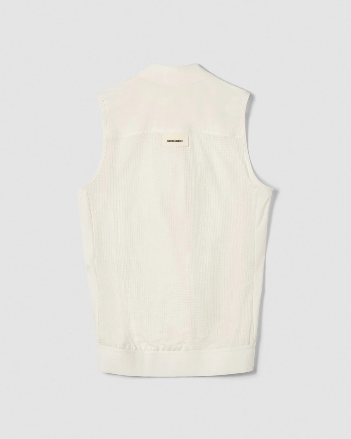 FINGERSCROSSED サイクリング ウィンドベスト メンズ｜Antique Cream 防風メッシュ｜CYCLISM