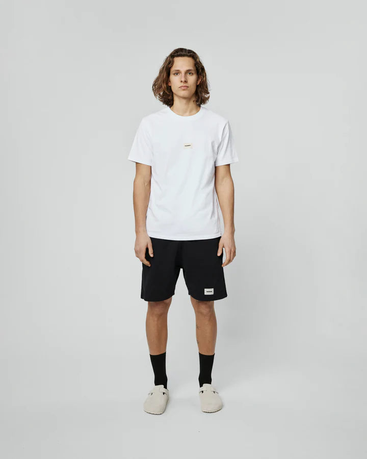 Fingercrossed #Shorts Classic Logo ブラック | プレミアムショーツ | 倫理的なラグジュアリーと快適さ