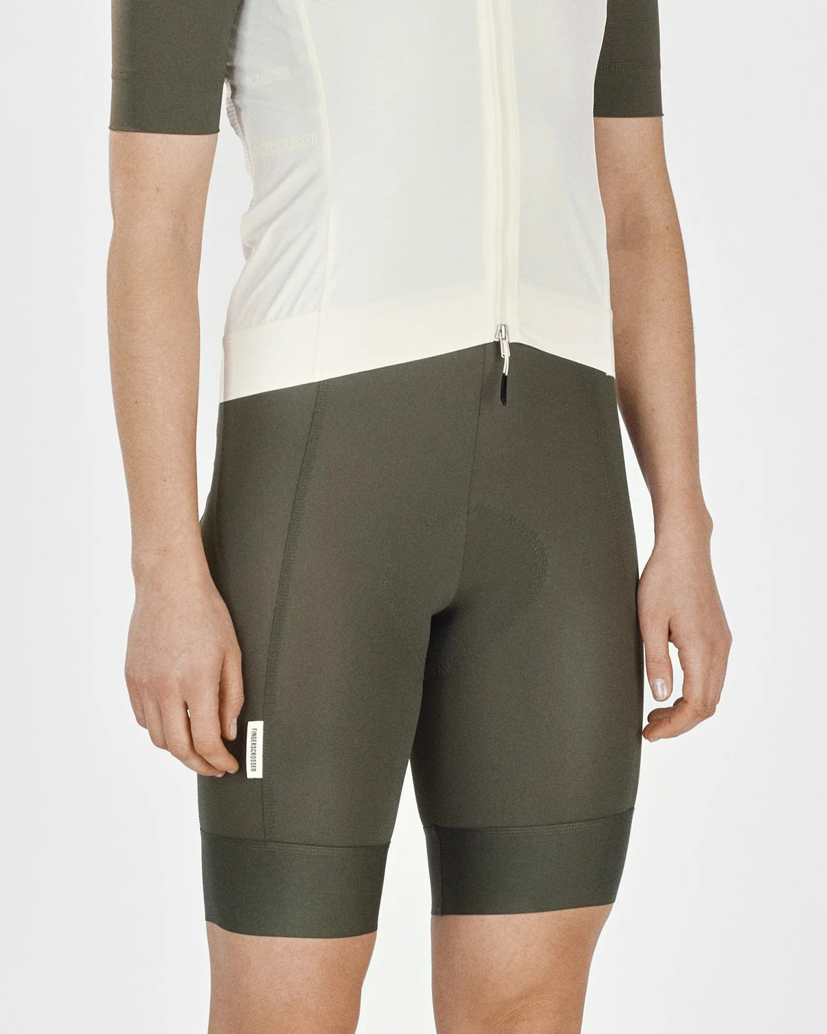 FINGERSCROSSED サイクリング ウィンドベスト メンズ｜Antique Cream 防風メッシュ｜CYCLISM
