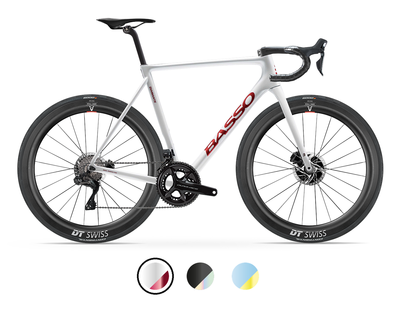 バッソ (Basso) Diamante Shimano Dura-Ace Di2 White Fire ロードバイク完成車 | CYCLISM