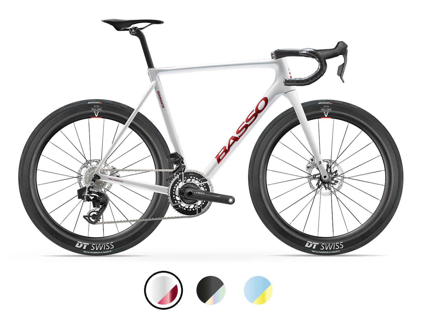バッソ (Basso) Diamante SRAM RED AXS White Fire ロードバイク完成車 | CYCLISM
