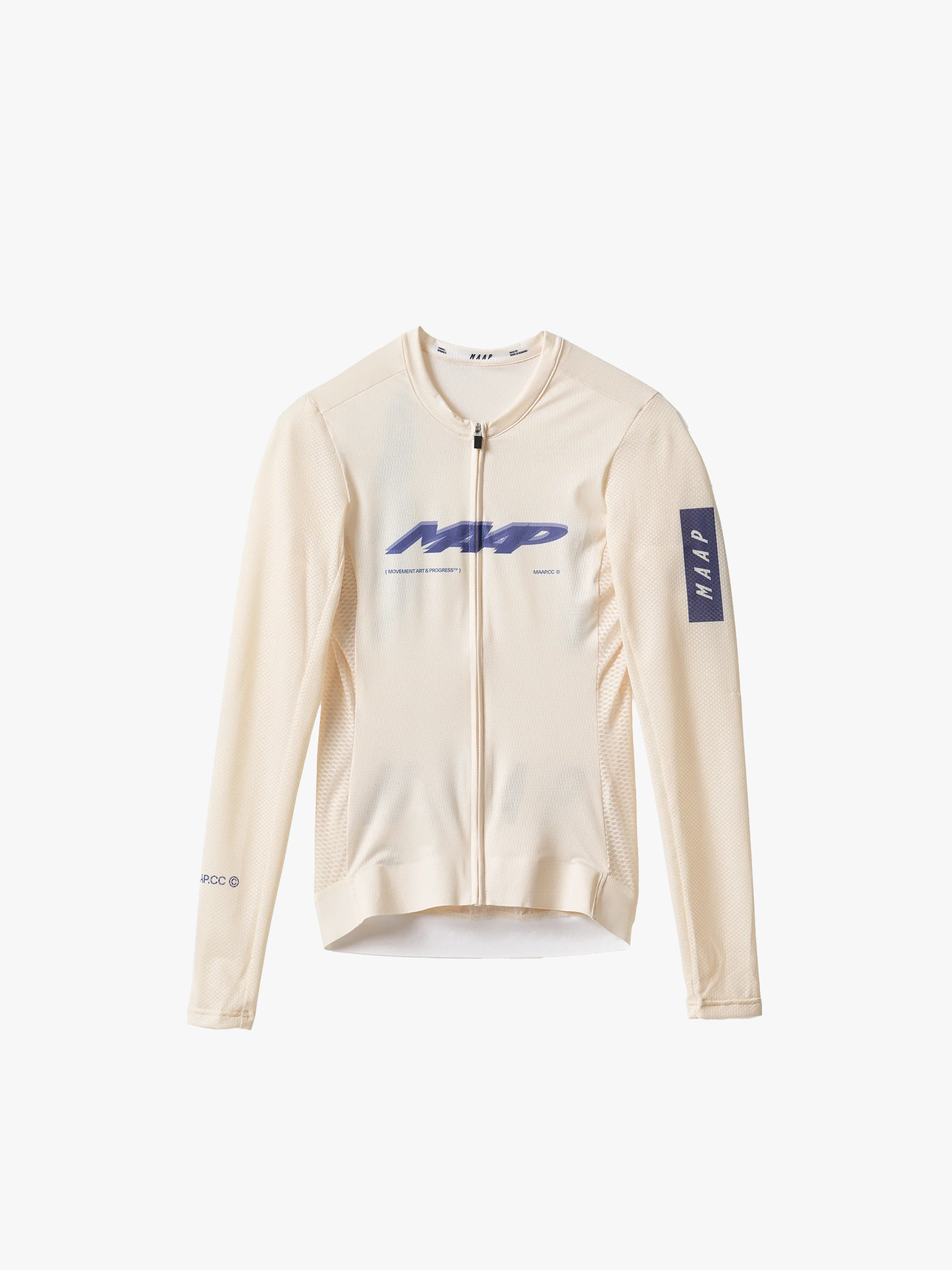 MAAP Women’s Blaze Pro Air LS Jersey 3.0 Vanilla｜レディース 夏用長袖サイクルジャージ