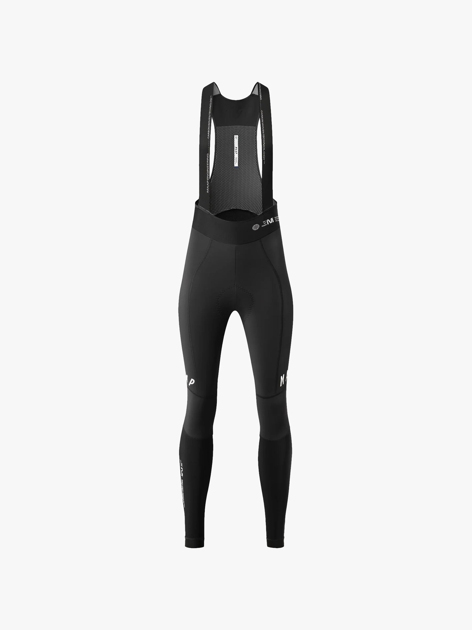 MAAP Women's Apex Deep Winter Tight 2.0 Black｜レディース冬用防風ビブタイツ 0–12°C